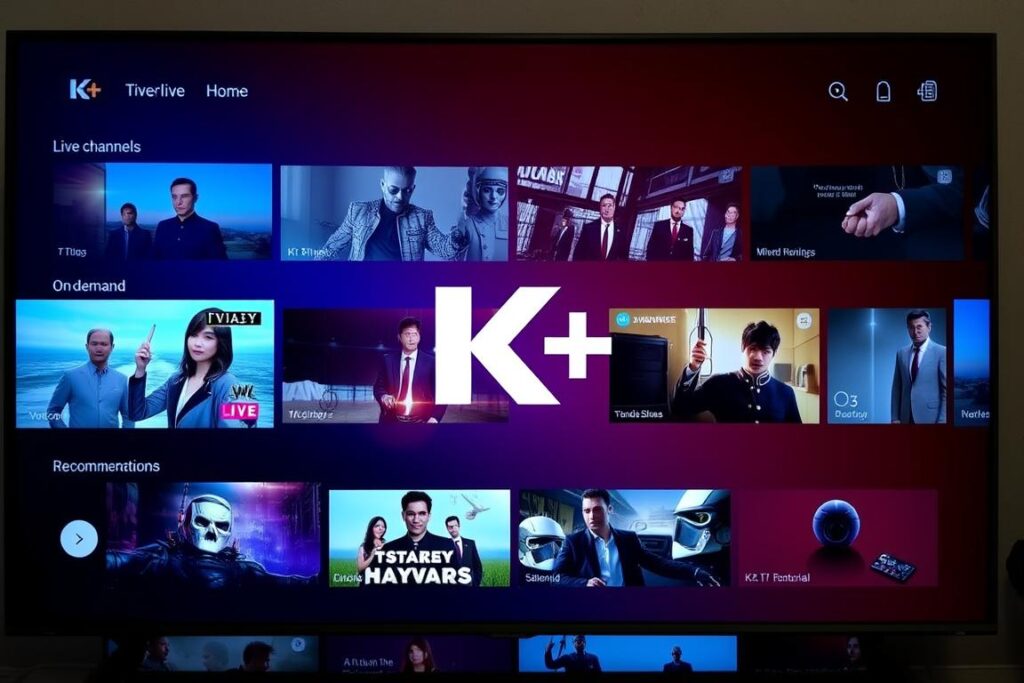 K+ dịch vụ truyền hình